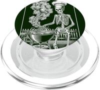 Everything Will Kill You BBQ Skeleton Grill PopSockets PopGrip for MagSafe
