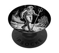 Everything Will Kill You So Choose Fun Scuba Diver PopSockets Adhesive PopGrip