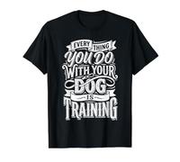 Everything You Do with Your Dog is Training |- Value Graphic T-Shirt, Men, Black, L