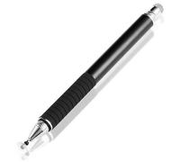Everything4less-UK - Fibermesh 2 in 1 Universal Mini Jot Disc Fine Point Stylus Pen For Iphone 6, 6 Plus, 5S, 5, 4S, 4, Ipad 4, 3,2,1, Ipad Air, Air 2, Ipad Mini, Mini 2, Mini 3, Samsung Galaxy tab 2, tab 3, tab 4, Tab A, Samsung Galaxy s2, s3, s4, s5, s6, s6 Edge, Mini, Phones, LG G3, G4, HTC Mini, M7, M8, M9, Sony Xperia z1, z2, 23, Compact, Blackberry, Nokia, Gps Sat Nav and other touch screen Devices + 1 Extra Replaceable Cap Cover Each (3pcs Disc Tips ONLY)