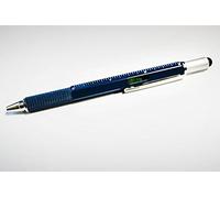 Everything4less-UK- Universal 6 in 1 Multi Function Touch Screen Stylus Tool Pen (Blue)