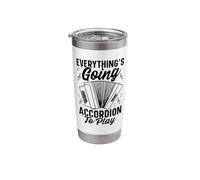 Everything's Going Accordion to Play Stainless Steel Insulated Tumbler