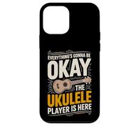 Everything's Gonna Be Okay The Ukulele Player Is Here Case for iPhone 12 mini