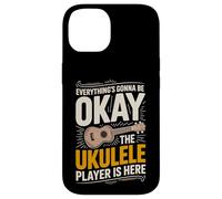 Everything's Gonna Be Okay The Ukulele Player Is Here Case for iPhone 14