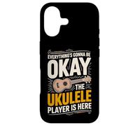 Everything's Gonna Be Okay The Ukulele Player Is Here Case for iPhone 17