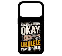 Everything's Gonna Be Okay The Ukulele Player Is Here Case for iPhone 17 Pro