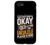 Everything's Gonna Be Okay The Ukulele Player Is Here Case for iPhone SE (2020) / 7/8