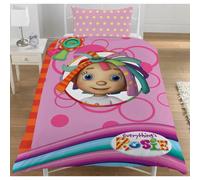 EVERYTHINGS ROSIE RAGDOLL GIRLS REVERSIBLE SINGLE DUVET QUILT COVER BEDDING SET