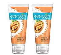 Everyuth Naturals Exfoliating Walnut Scrub with nano Multi Vit A 200g Pack of 2