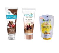 Everyuth Tan Removal Combo Chococherry Scrub and Tan Removal Pack 50g - Offer Pack