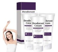 Everywhere Deodorant with Probiotics,Underarm Deodorizing Cream,Body Deodorizing Supplement, Native Whole Body Deodorant Cream, Helps to Improve Skin,Naturally Absorbs (3 Pcs)