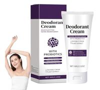 Everywhere Deodorant with Probiotics,Underarm Deodorizing Cream,Body Deodorizing Supplement, Native Whole Body Deodorant Cream, Helps to Improve Skin,Naturally Absorbs (1 Pcs)
