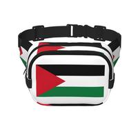 Everywhere palestine flag1 print Belt Bag with Adjustable Strap,Waist Pouch Fanny Pack for Running Travelling, Black, One Size