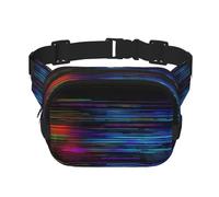 Everywhere Programmer Program Code print Belt Bag with Adjustable Strap,Waist Pouch Fanny Pack for Running Travelling, Black, One Size