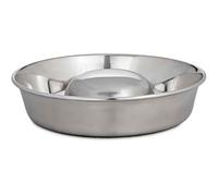 EveryYay Take it Slow Stainless Steel Slow Feeder for Dogs, 6.5 Cups