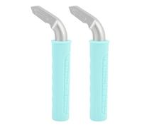 Evetounmn 2Pcs Car Handle Assist, Vehicle Door Handle Aid with Non Slip Grip, Ergonomic Auto Grab Bar for Safe Entry and Exit, Universal Fit for Sedans SUVs Trucks (Green)