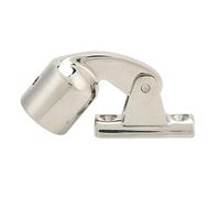 Evetounmn 316 Stainless Steel Top Eye End Tube Slide Cap, Marine Hardware Fitting with Arc Sliding Cap for Boat Kayak Canoe Yacht Deck Hinge Mount, Rustproof Heavy Duty Top Cap