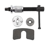 Evetounmn 4Pcs Disc Brake Caliper Piston Rewind Tool, Non - Slip High Hardness Brake Pad Wind Back Tool with No.5 Adapter for European Japanese Cars, Rear Brake Repair Kit for