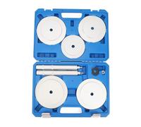 Evetounmn 9 Pcs Truck Hub Seal Installer Kit, 61850 Seal Bushing Puller Driver Set for Class 7 Class 8 Trucks Trailers Medium Duty Trucks with Handle Extensions and Steel Drivers