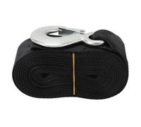 Evetounmn Heavy Duty Winch Strap with Hook, 3500lb Load Capacity Boat Trailer Winch Strap, Tow Strap for Car SUV Truck Jetski Motorboat with Rust - Electroplated Hook