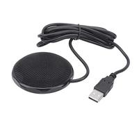 Evetounmn Omni Directional phone, USB Desktop Cnser Mic, 360 e Sound Pickup with Metal Housing, Plug and Play for Live Broadcast, Conference, Gaming, PC Meetings, Compatible