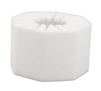 Evetounmn Silicone Baseball Cap Stand, Cap Storage Organizer, Foldable Hat Display Holder for Baseball Caps and Silk Scarves with Space Saving Design for Closet Drawer Shelf (White)