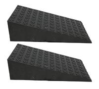 Evetounmn Starting Block Pedals for Sprinters, Professional Track and Field Training Equipment, Anti - Slip Stripes with Thicker Plastic Design for Sports Competitions, Includes 2 Durable Pe