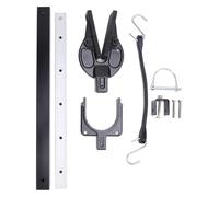 Evetounmn Transom Saver Boat Motor Support, Heavy Duty Outboard Motor Transom Saver with Composite Head, Aluminum Alloy Trailer Mount for Boat Engine Roller Protection During