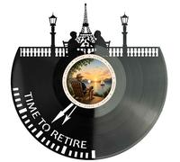 EVEVO Retirement Vinyl Wall Art Retirement Wall Art Retirement Wall Picture Gift for Colleagues Retirees D0018