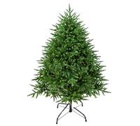 EveXmas- Infinity-125cm/4ft - Premium Artificial Christmas Tree- Pine - For Any Environment - Easy Assembly - Metal Hinges - Sturdy Base - 100% Polyethylene Branches