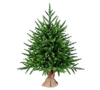 EveXmas- Infinity- 65cm/2.1ft - Premium Artificial Christmas Tree- Pine - For Any Environment - Easy Assembly - Metal Hinges - Sturdy Base - 100% Polyethylene Branches