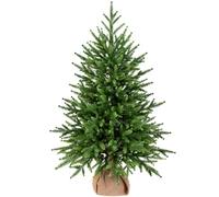 EveXmas- Infinity- 95cm/3.1ft - Premium Artificial Christmas Tree- Pine - For Any Environment - Easy Assembly - Metal Hinges - Sturdy Base - 100% Polyethylene Branches