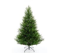 EveXmas- Onyx- 160cm/5.2ft - Premium Artificial Christmas Tree -Pine - For Any Environment - Easy Assembly - Metal Hinges - Sturdy Base - 100% Polyethylene Branches