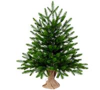 EveXmas- Onyx- 65cm/2.1ft - Premium Artificial Christmas Tree -Pine - For Any Environment - Easy Assembly - Metal Hinges - Sturdy Base - 100% Polyethylene Branches