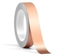 EVG Evergreen Goods 20mm x 25m Decorative Kraft & Copper Sticky Tapes | Multi-Surface Adhesive Tapes for Christmas Decoration Gift Wrapping Scrapbooking DIY | Perfect for Parcels, Boxes & Crafting