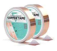 EVG Evergreen Goods Copper Tape 24mm x 12M | Conductive Adhesive | 2 Rolls