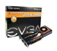 EVGA 01G-P3-1280-TR GeForce GTX280 1 GB DDR3 PCI-Express 2.0 Graphics Card