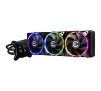 EVGA CLCx 240mm All-In-One LCD CPU Liquid Cooler, 2x 120mm PWM ARGB Fans, Intel, AMD, 5 YR Warranty, 400-HY-CX24-V1