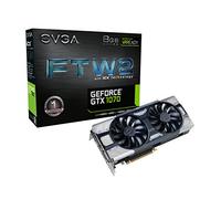 EVGA GeForce GTX 1070 FTW2 GAMING, 8GB GDDR5, iCX Technology - 9 Thermal Sensors & RGB LED G/P/M, Asynch Fan, Optimized Airflow Design Graphics Card 08G-P4-6676-KR