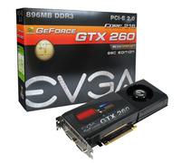 EVGA GeForce GTX 260 Core 216 SSC GDDR3 Graphics Card (GeForce GTX 260, GDDR3, 448 bit, 2304 MHz, 2560 x 1600 pixels, PCI Express 2.0)