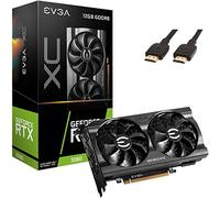 EVGA GeForce RTX 3060 XC Gaming 12GB GDDR6, 12G-P5-3657-KR, Metal Backplate, Dual-Fan W/ HDMI Cable Bundle