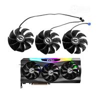EVGA RTX 3060 3070 3080 Ti 3090 FTW3 ULTRA Replacement Fan (20mm depth) for EVGA Graphics Cards, Air Cooling, 12V, 4-Pin Graphics Card Cooler, VGA Card Replacement GPU Fan PLD09220S12H