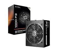 EVGA Supernova 1000 P3, 80 Plus Platinum 1000W, Fully Modular, Eco Mode with FDB Fan, Includes Power ON Self Tester, Compact 180mm Size, Power Supply 220-P3-1000-X1