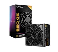 EVGA SuperNOVA 850 G6, 80 Plus Gold 850W, Fully Modular, Eco Mode with FDB Fan, 10 Year Warranty, Includes Power ON Self Tester, Compact 140mm Size, Power Supply 220-G6-0850-X1