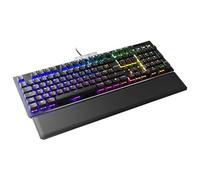 Evga Z15 Rgb Gaming Keyboard, Rgb Backlit Led, Hot Swappable Mechanical Kailh Speed Silver Switches (Linear)