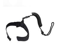 EVGATSAUTO Body Board Leash, Wrist Leash For Boogie Boards, Stand Up Paddle Board 5mm Coiled Spring Leg Foot Rope Surfing For Surfboard (black)