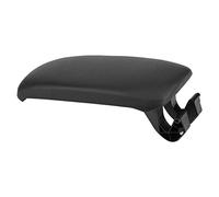 EVGATSAUTO Car Black Center Console Armrest Lid Cover for 8P / A5 2003 2004 2005 2006 2007 2008 2009 2010 2012 2013 8P0864245P(Leather)