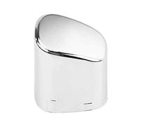 EVGATSAUTO Car Handbrake Button Cover, Handbrake Lever Parking Button Cover Trim Replacement for VW Polo Seat Ibiza Skoda Fabia 6RD711333A, ABS Plastic Chrome Decoration Shell Cap