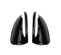 EVGATSAUTO Car Rearview Mirror Cap Cover Trim,Rear View Side Mirror Cover Trim for C-Class W205 E-Class W213 GLC-Class X253 S-Clas (Black)
