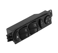 EVGATSAUTO Car Window Switch Power Master Window Control Regulator Switch Compatible with Viano Vito W639 A6395451313 Front Left Driver Side Push Button Mode Black